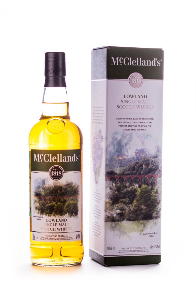 Виски Макклелландс Лолэнд, в подарочной упаковке, 0.7л
